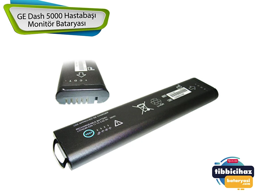 GE Dash 5000 Hastabaşı Monitör Bataryası